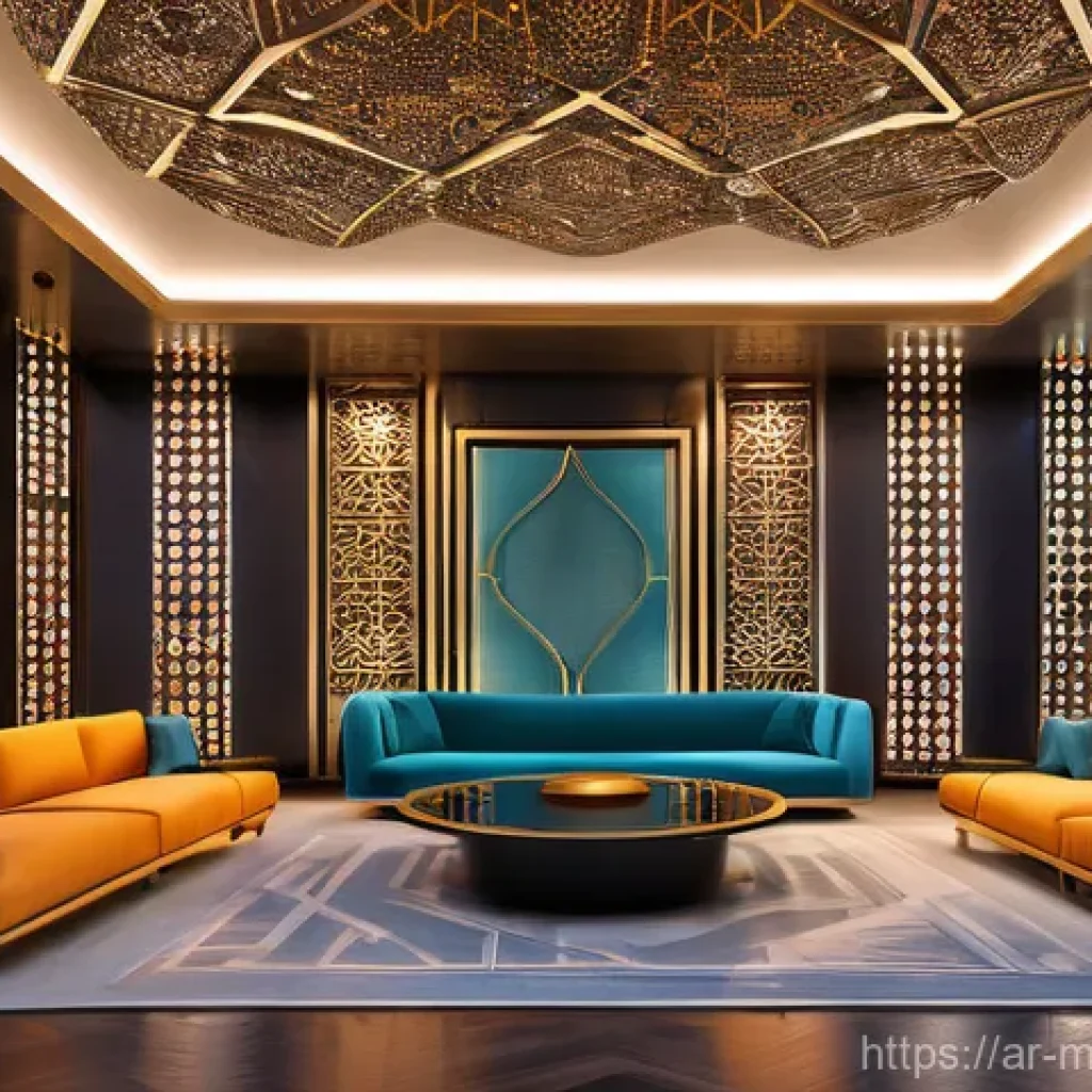 메타버스와 인플루언서 마케팅 전략 - **Image Prompt 1: The Welcoming Arab Metaverse Avatar**
    A vibrant and highly detailed 3D avatar ...